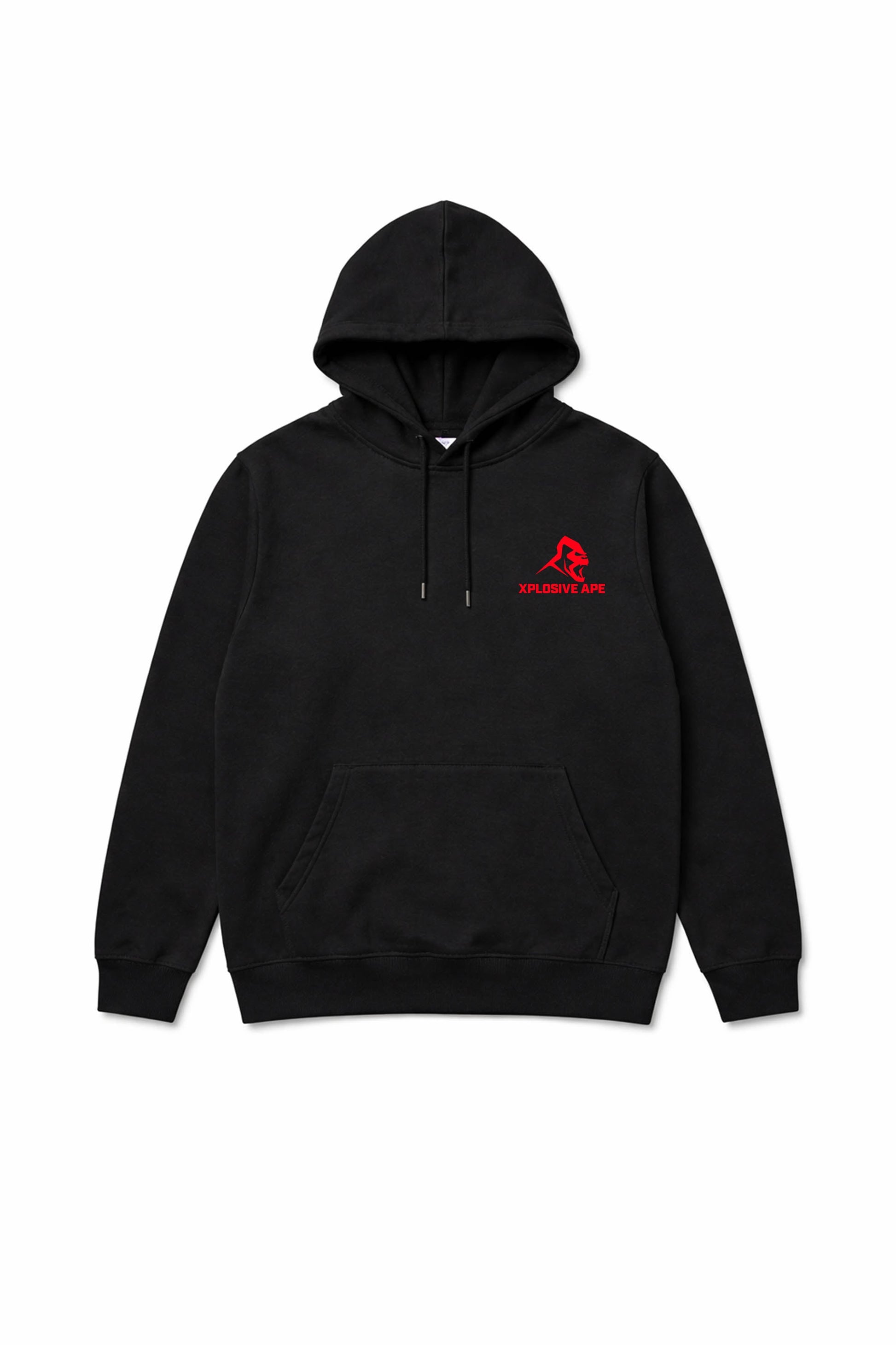 XAPE Love & War String Hoodie - Black