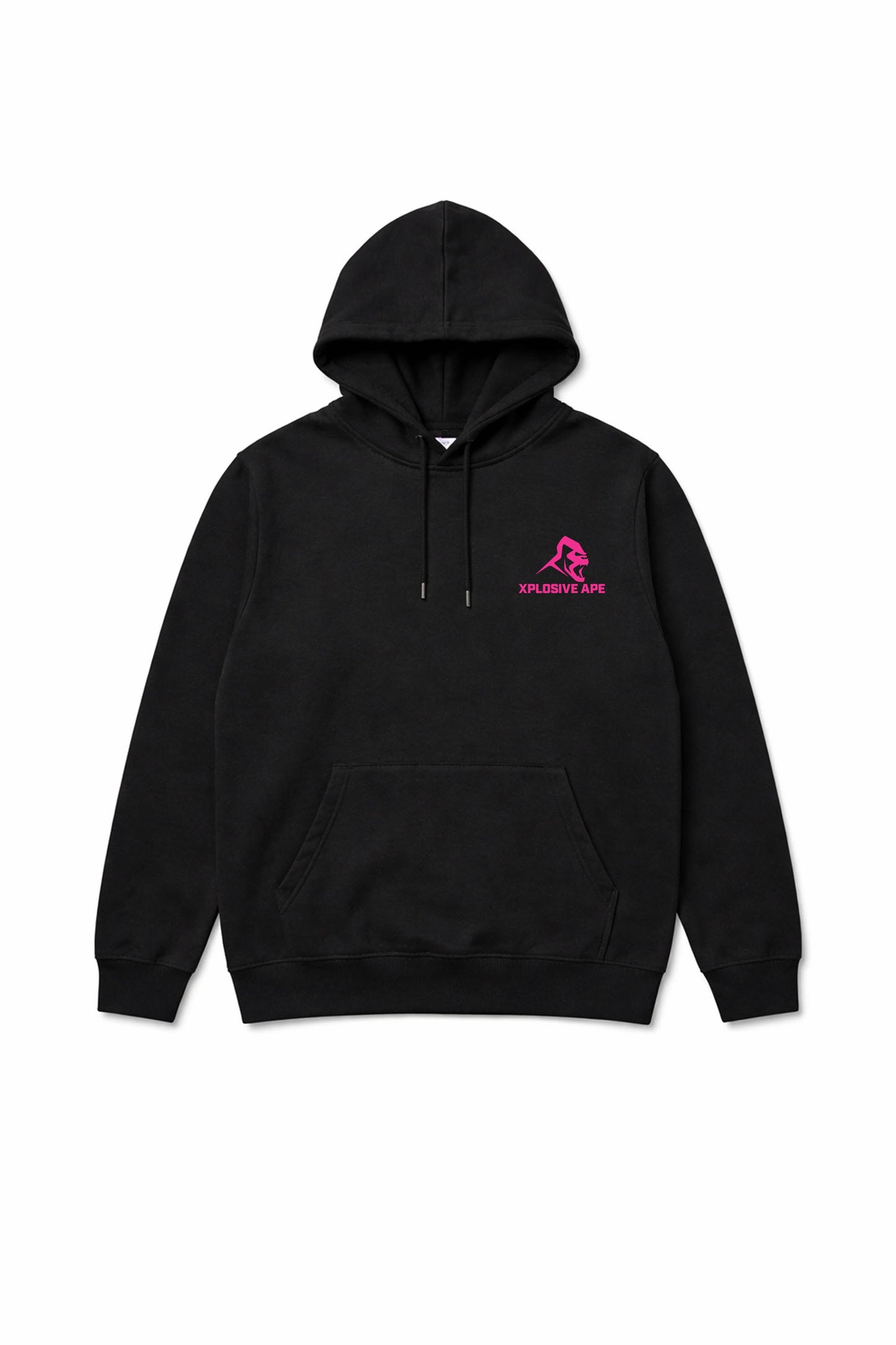 XAPE Lover String Hoodie - Black