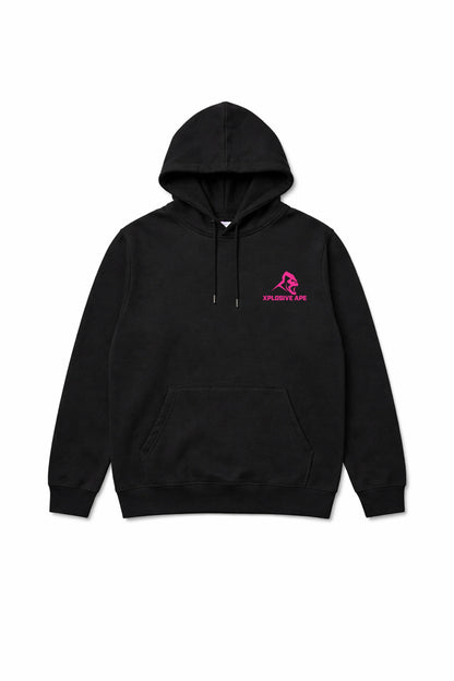 XAPE Lover String Hoodie - Black