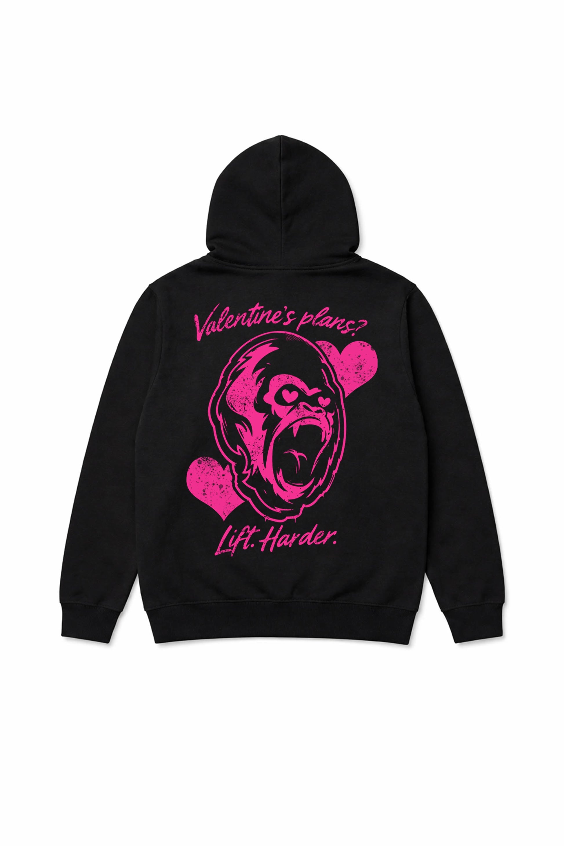 XAPE Lover String Hoodie - Black