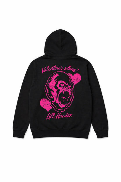XAPE Lover String Hoodie - Black