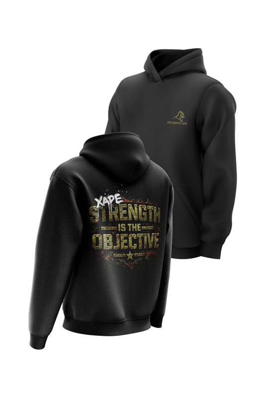 XAPE Objective Hoodie - Black