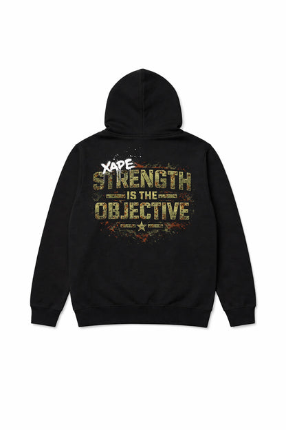 XAPE Objective Hoodie - Black