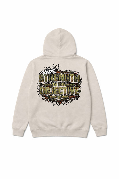 XAPE Objective Hoodie - Stone
