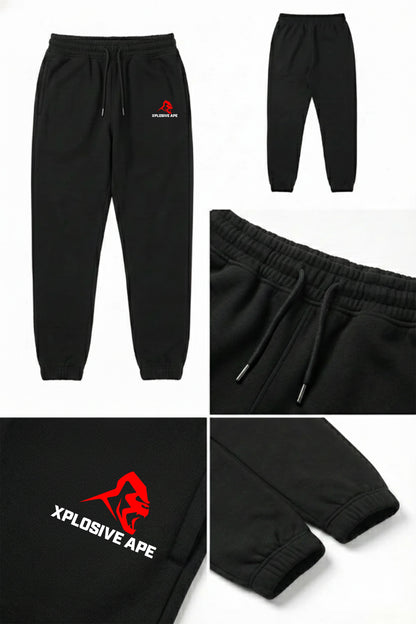 XAPE Original Logo Joggers - Black