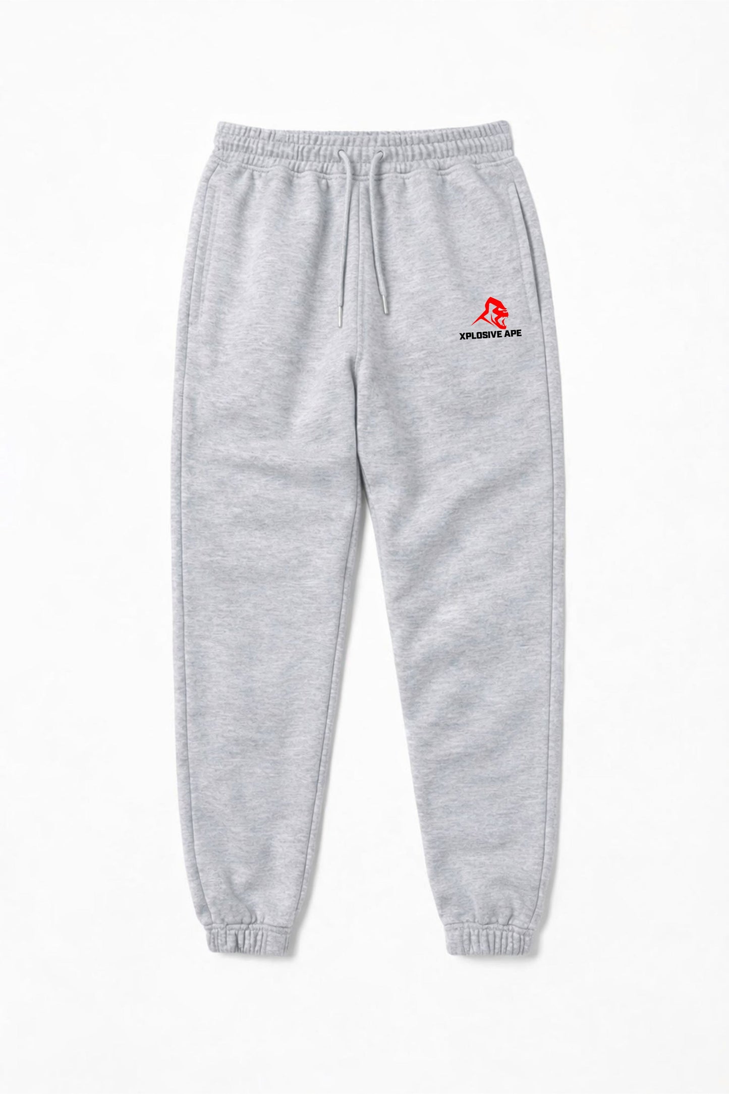 XAPE Original Logo V2 Joggers - Heather Grey