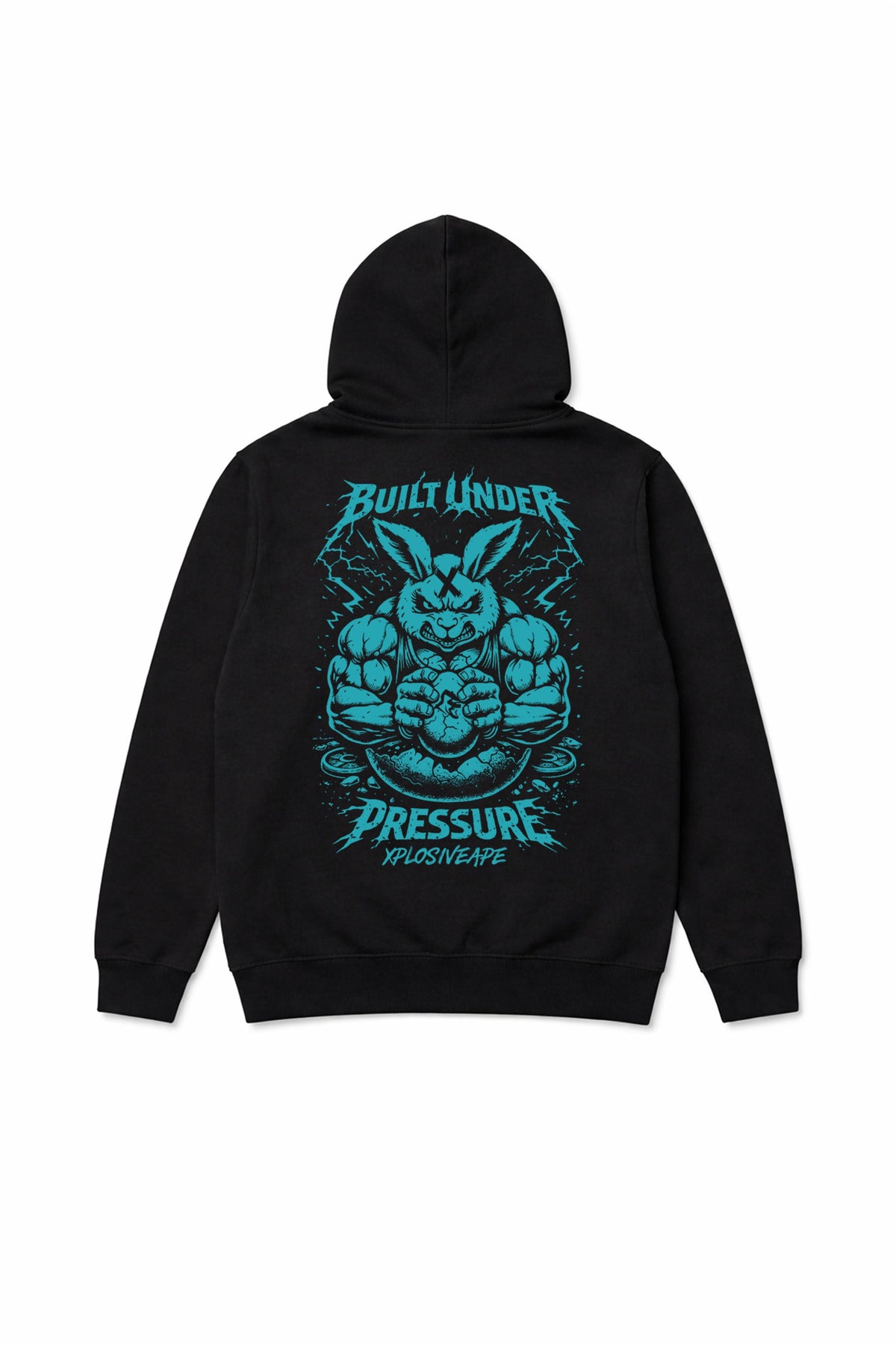 XAPE Pressure V2 String Hoodie - Black