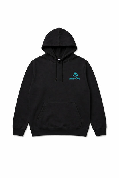 XAPE Pressure V2 String Hoodie - Black