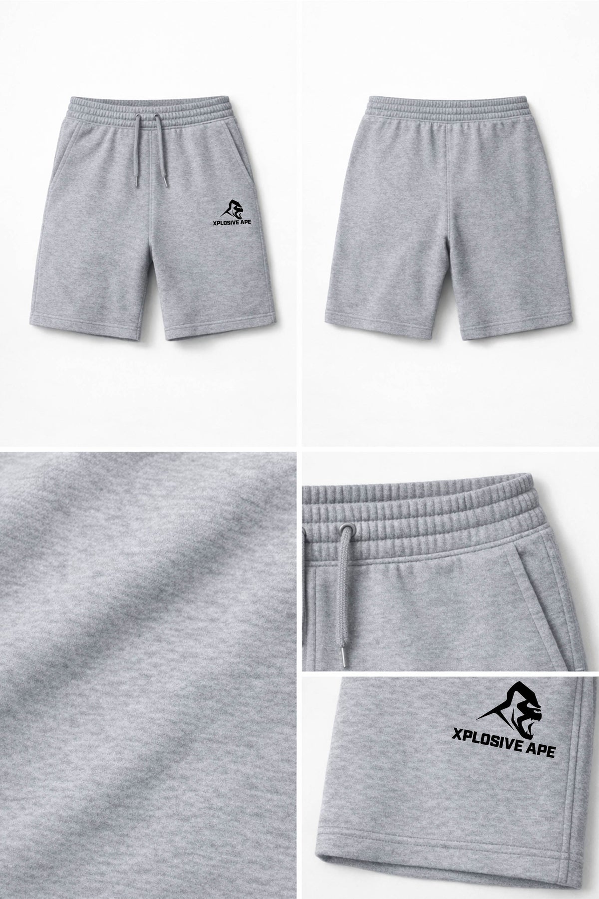 XAPE Primal Shorts - Sports Grey