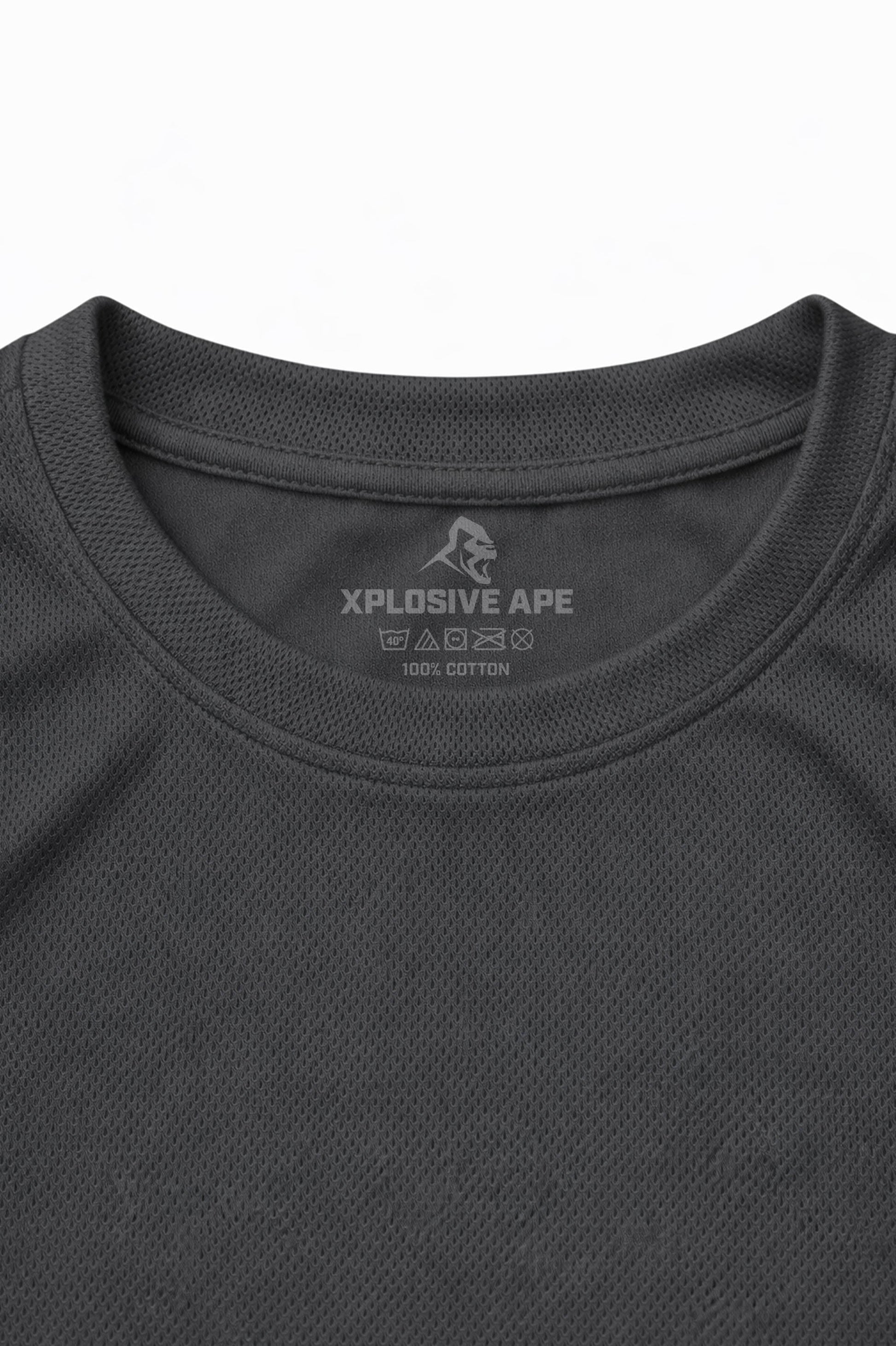 XAPE Prime Tech Tee - Charcoal