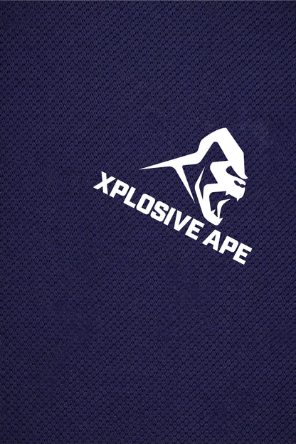 XAPE Prime Tech Tee - Navy