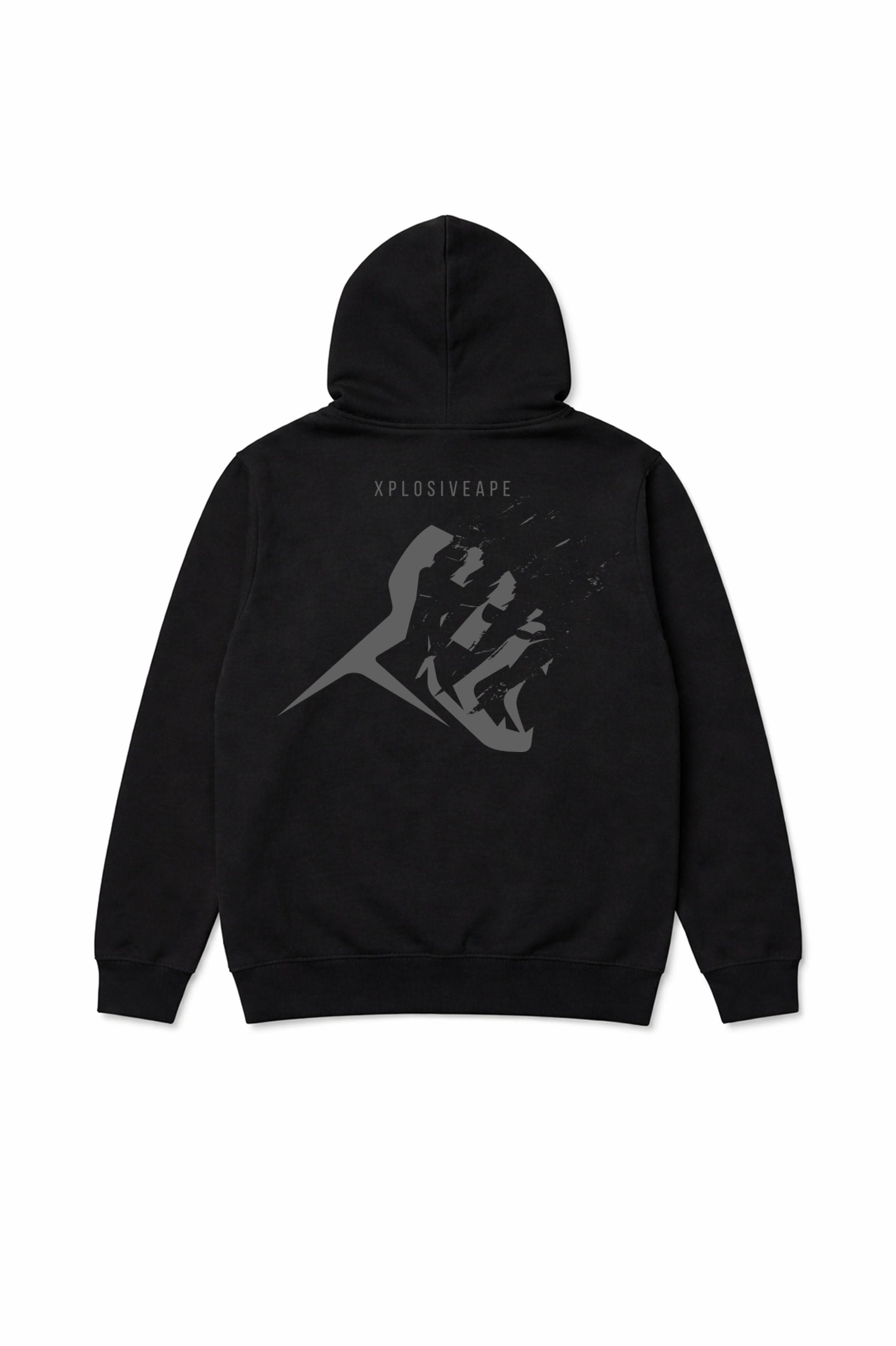 XAPE Rage Claw String Hoodie - Black