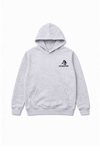 XAPE Raider Hoodie - Heather Grey