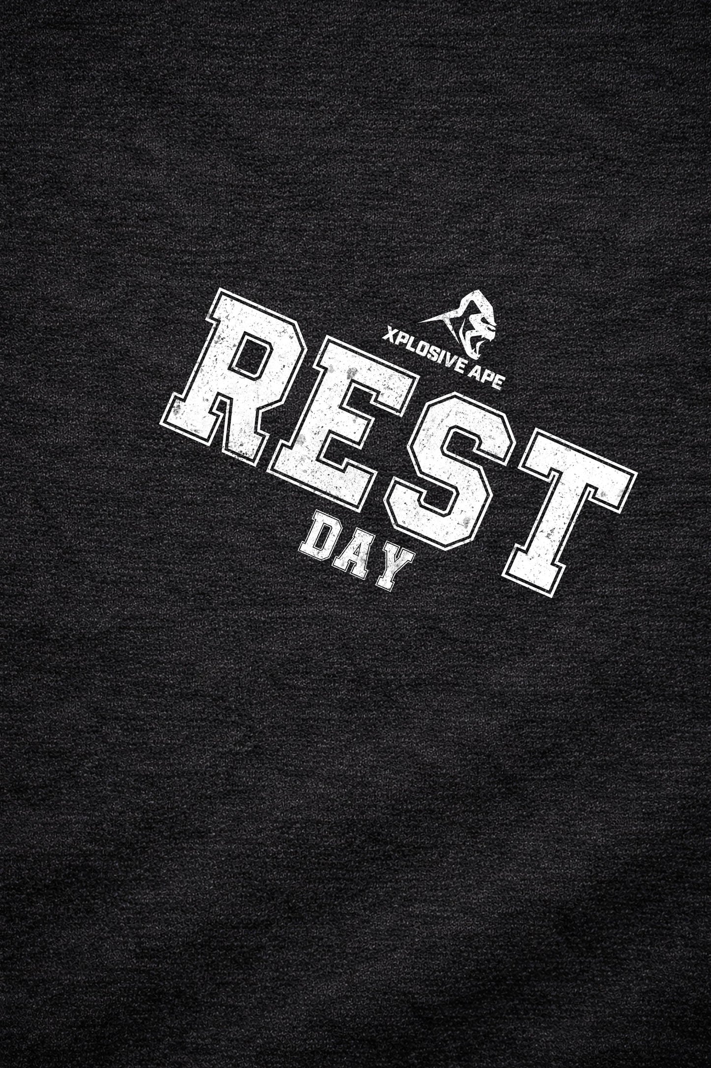 XAPE Rest Day V1 String Hoodie - Black