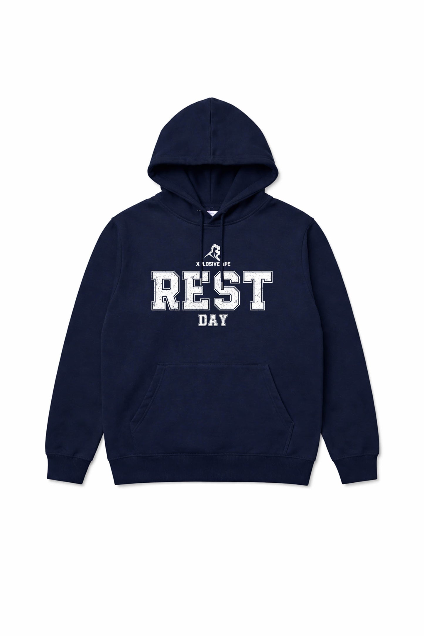 XAPE Rest Day V1 String Hoodie - Navy