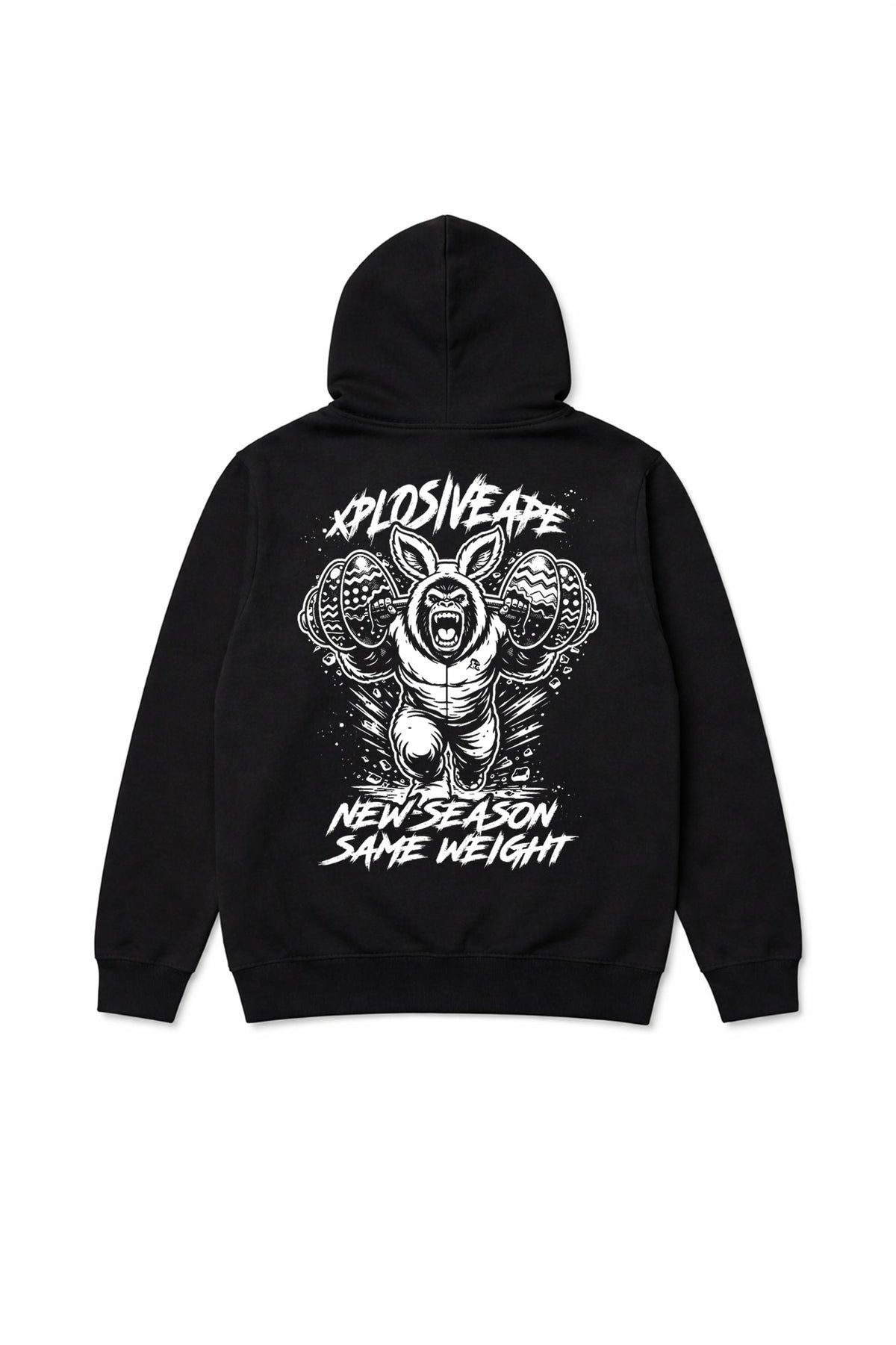 XAPE Seasons String Hoodie - Black