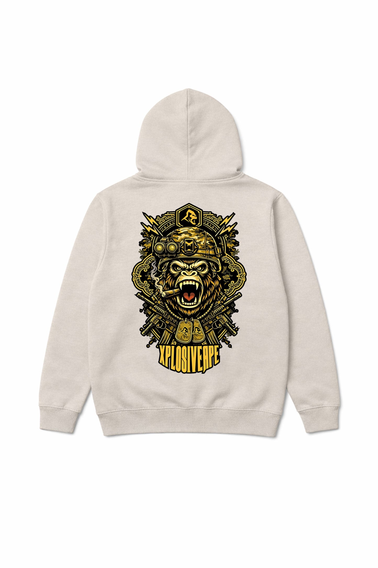 XAPE Shotgun Hoodie - Stone