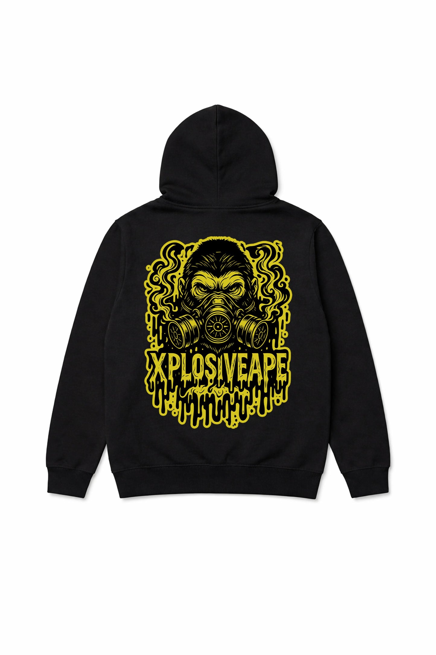 XAPE Sickness String Hoodie - Black
