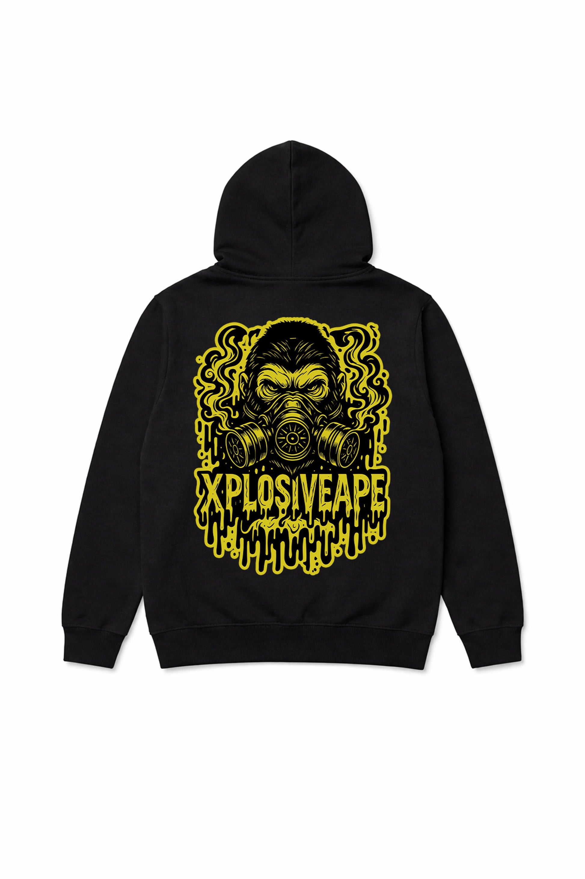 XAPE Sickness String Hoodie - Black