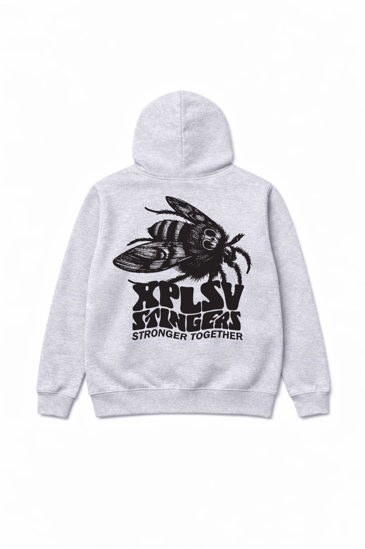 XAPE Stingers Hoodie - Heather Grey