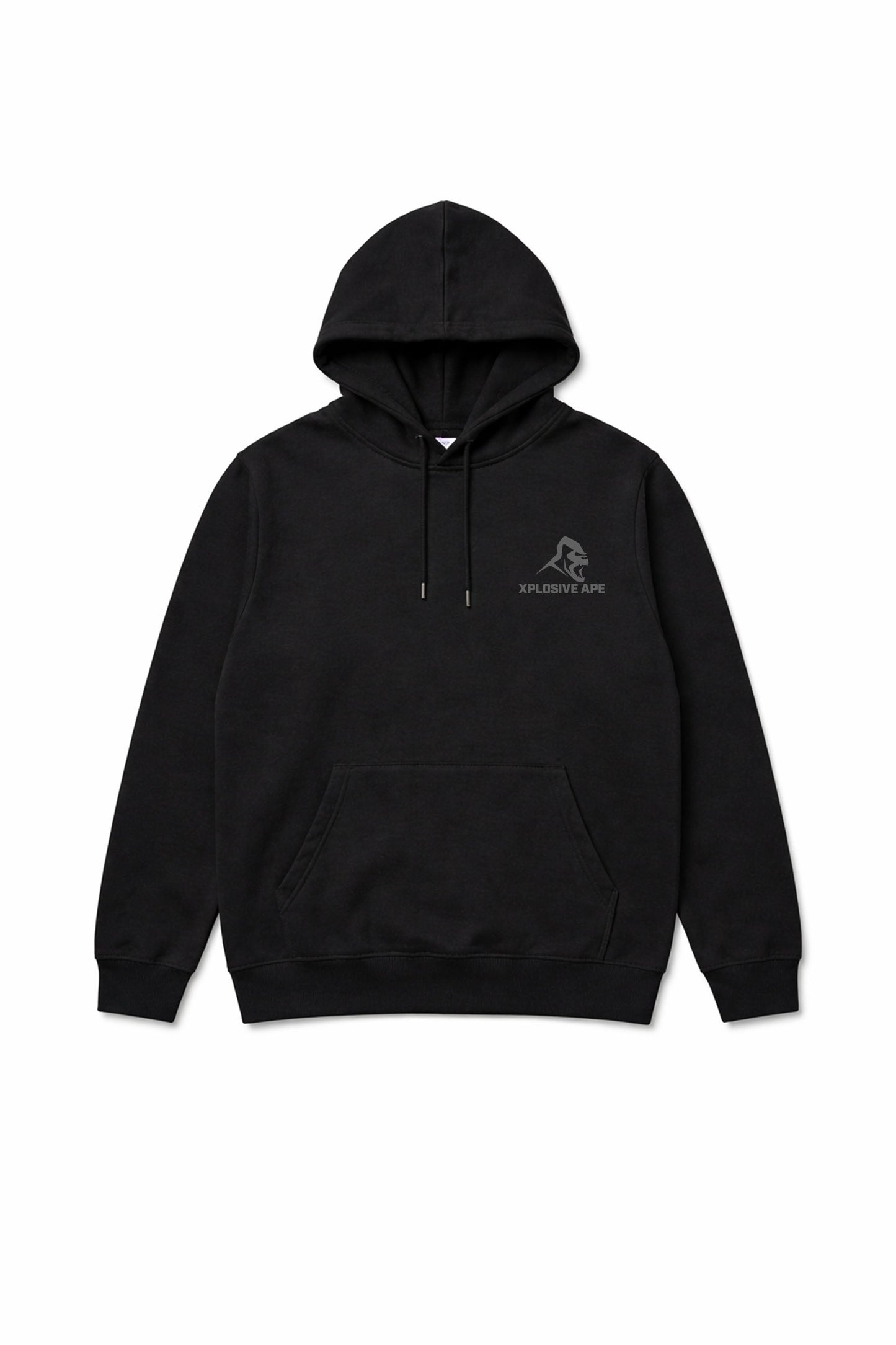 XAPE Strength Club MMXIV String Hoodie - Black