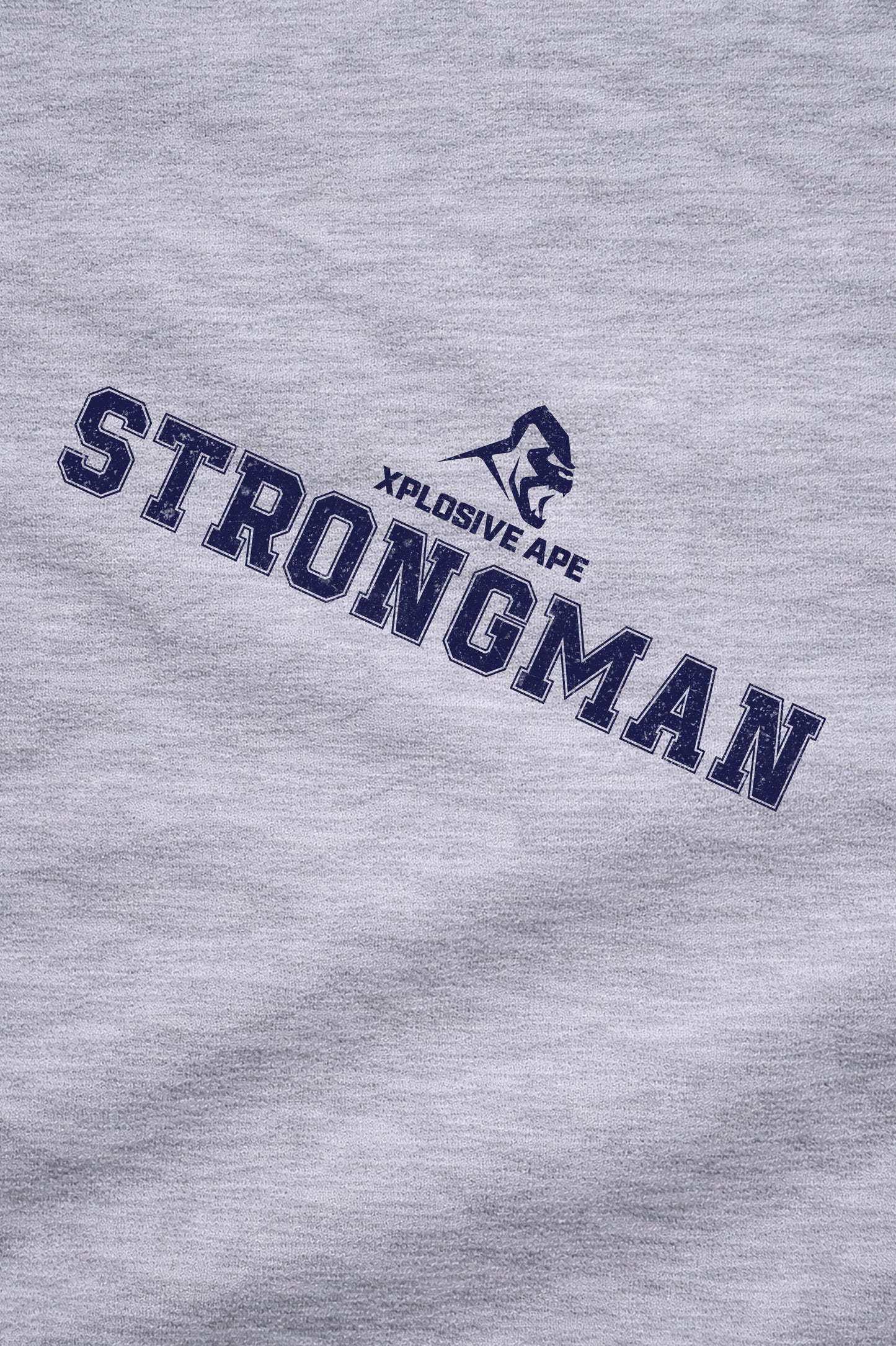 XAPE Strongman V1 String Hoodie - Sports Grey