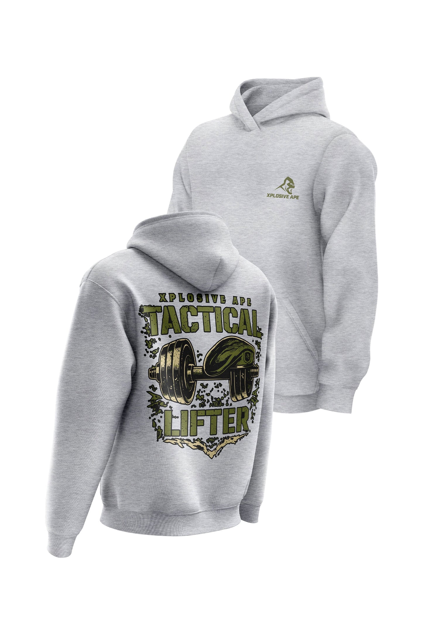 XAPE Tactical Hoodie - Sports Grey