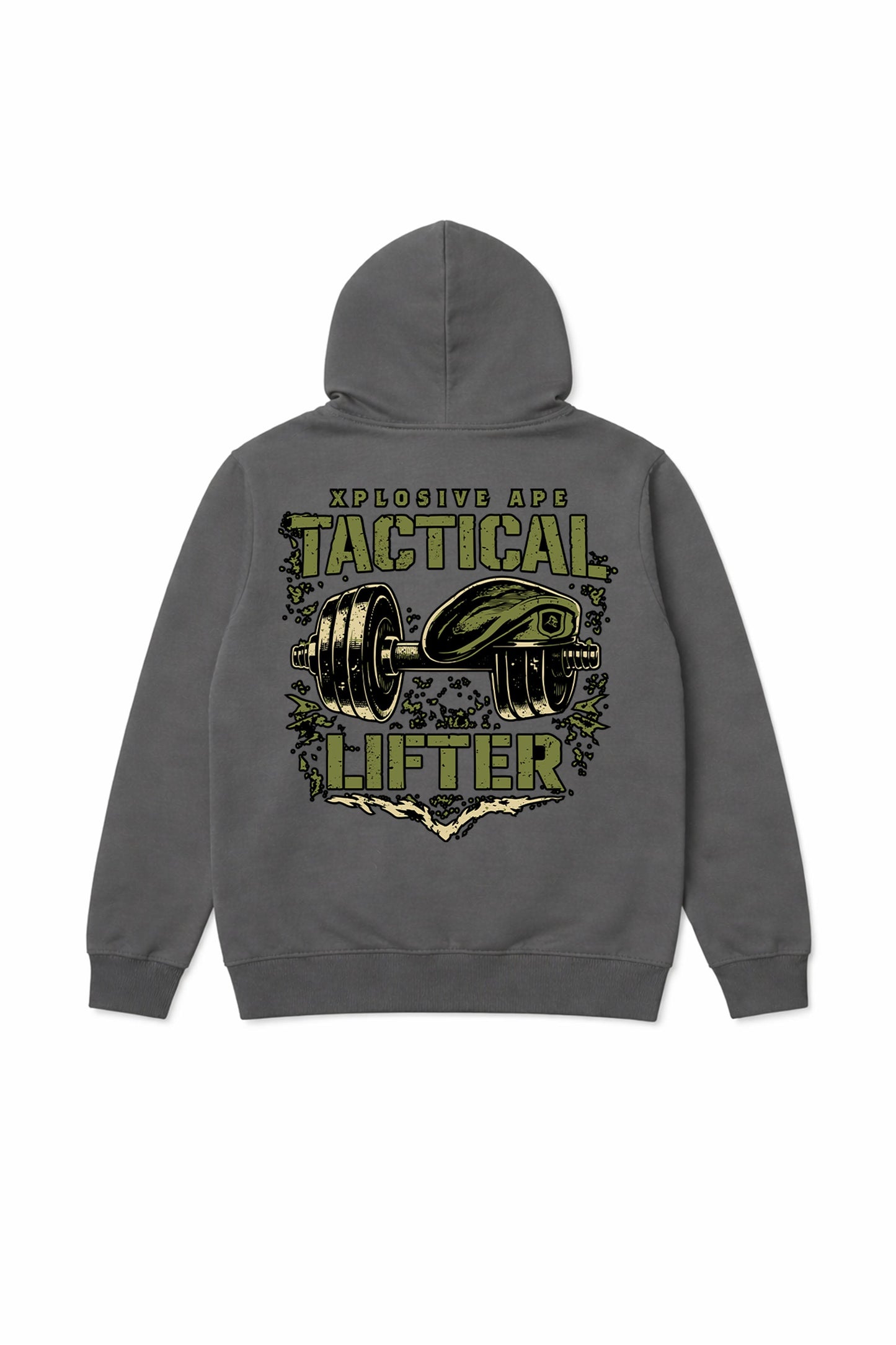 XAPE Tactical Hoodie - Charcoal