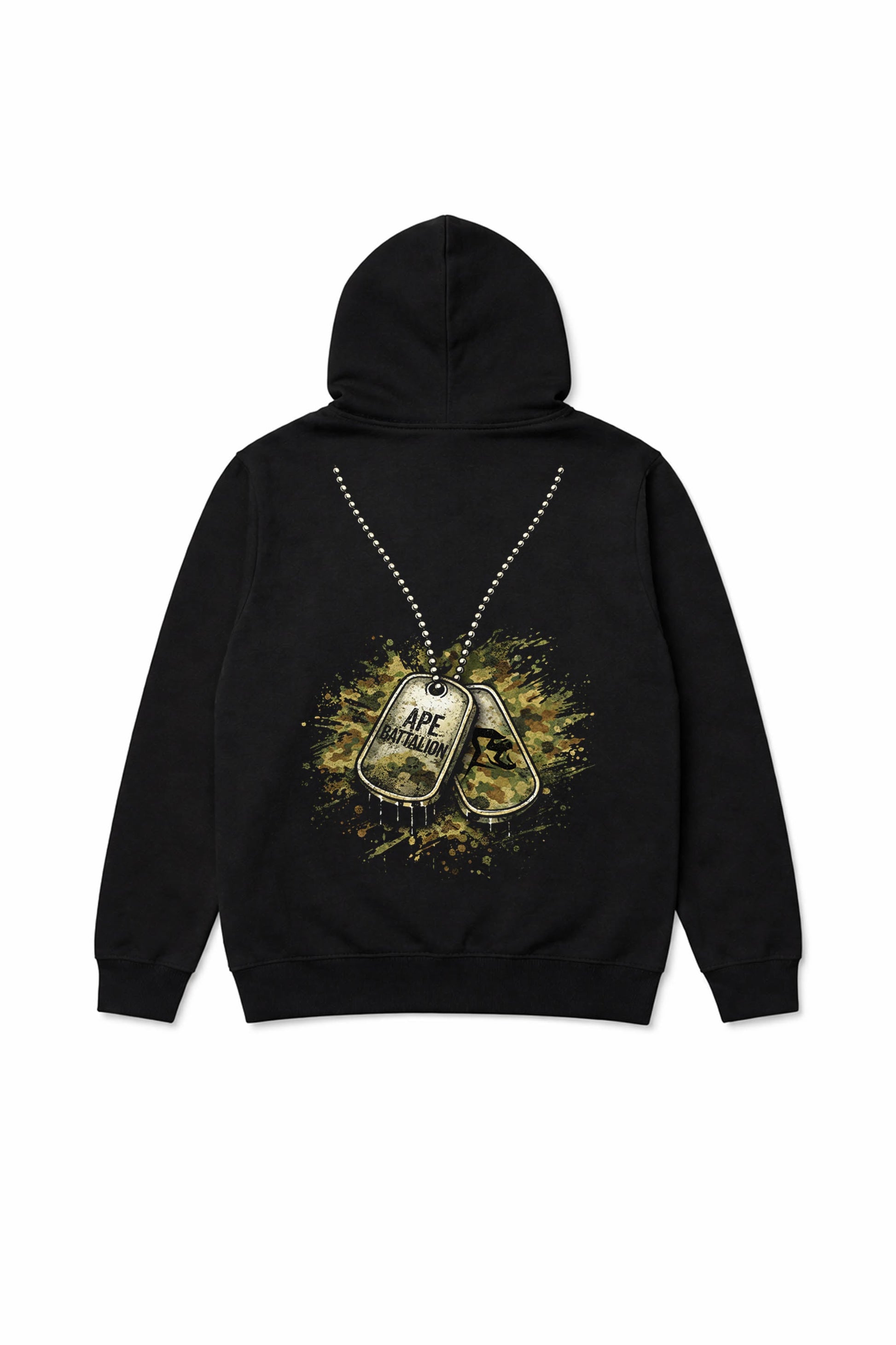 XAPE Tag Hoodie - Black