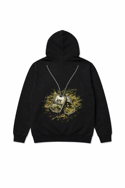XAPE Tag Hoodie - Black