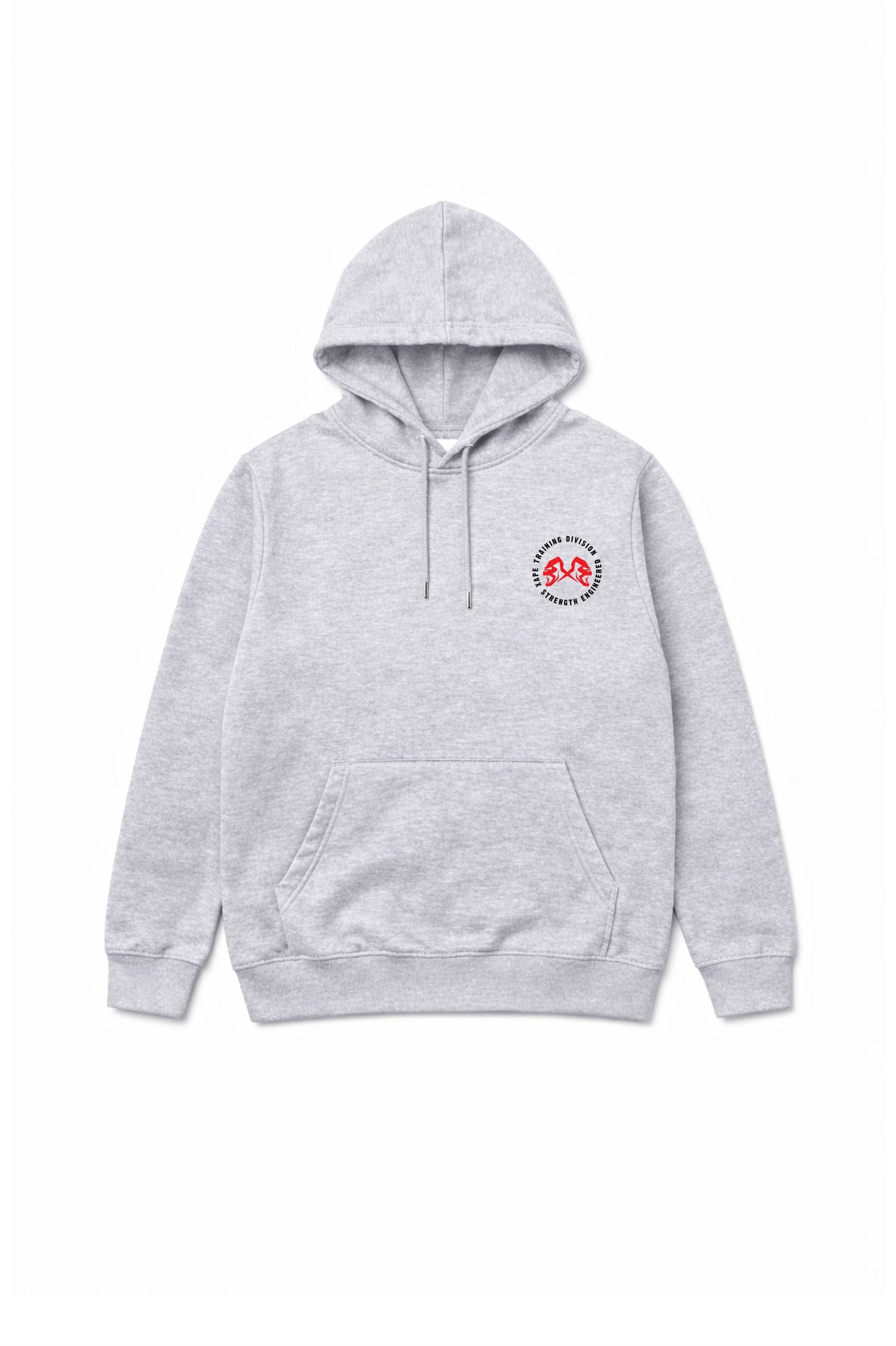 XAPE Training Division String Hoodie - Sports Grey