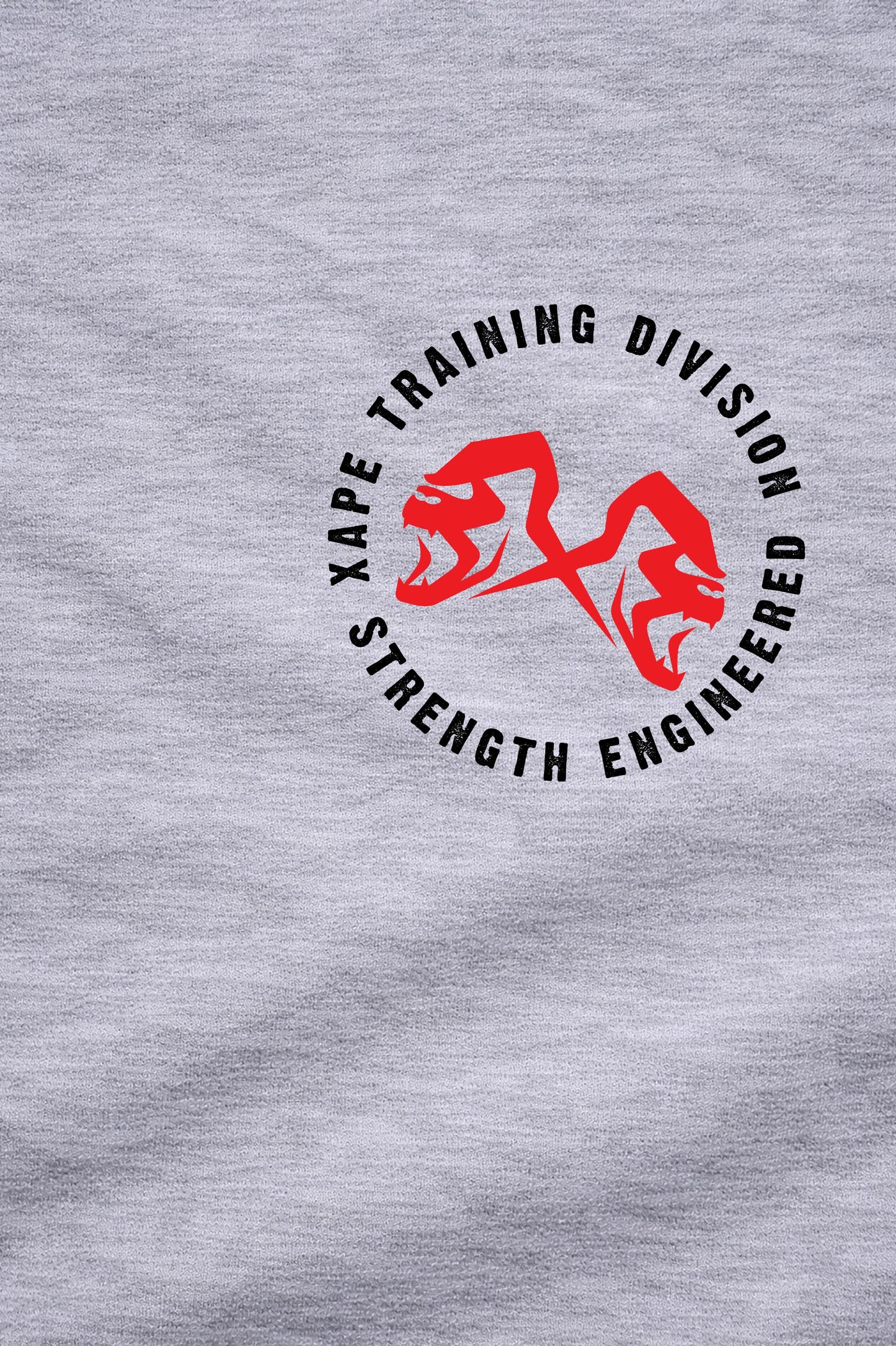 XAPE Training Division String Hoodie - Sports Grey