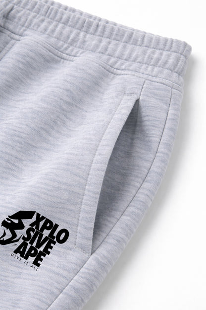 XAPE Ultimate Ape V2 Joggers - Heather Grey