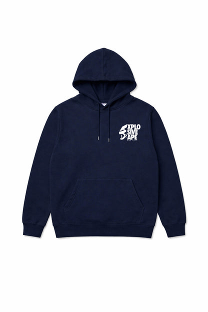 XAPE Ultimate Ape V2 String Hoodie - Navy