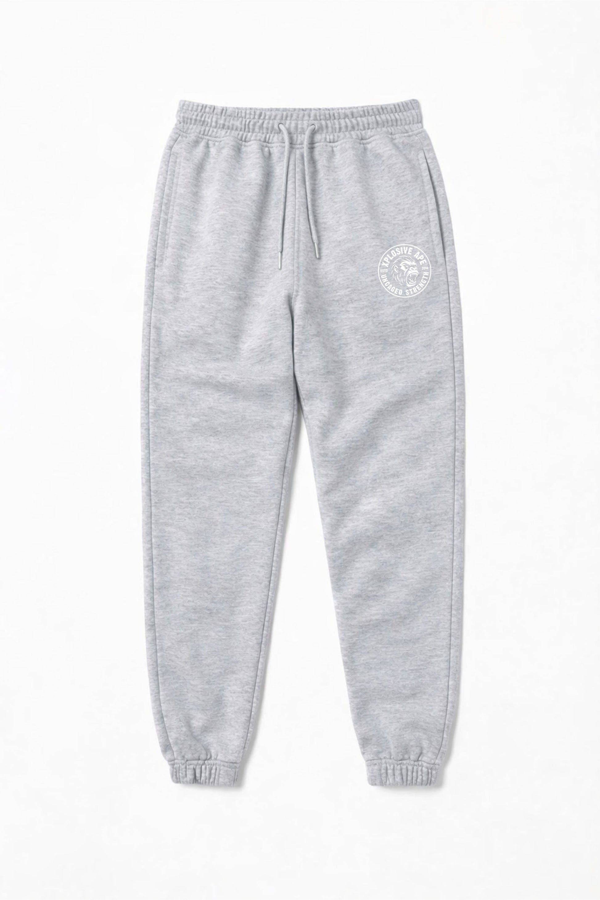 XAPE Uncaged Strength Joggers - Heather Grey