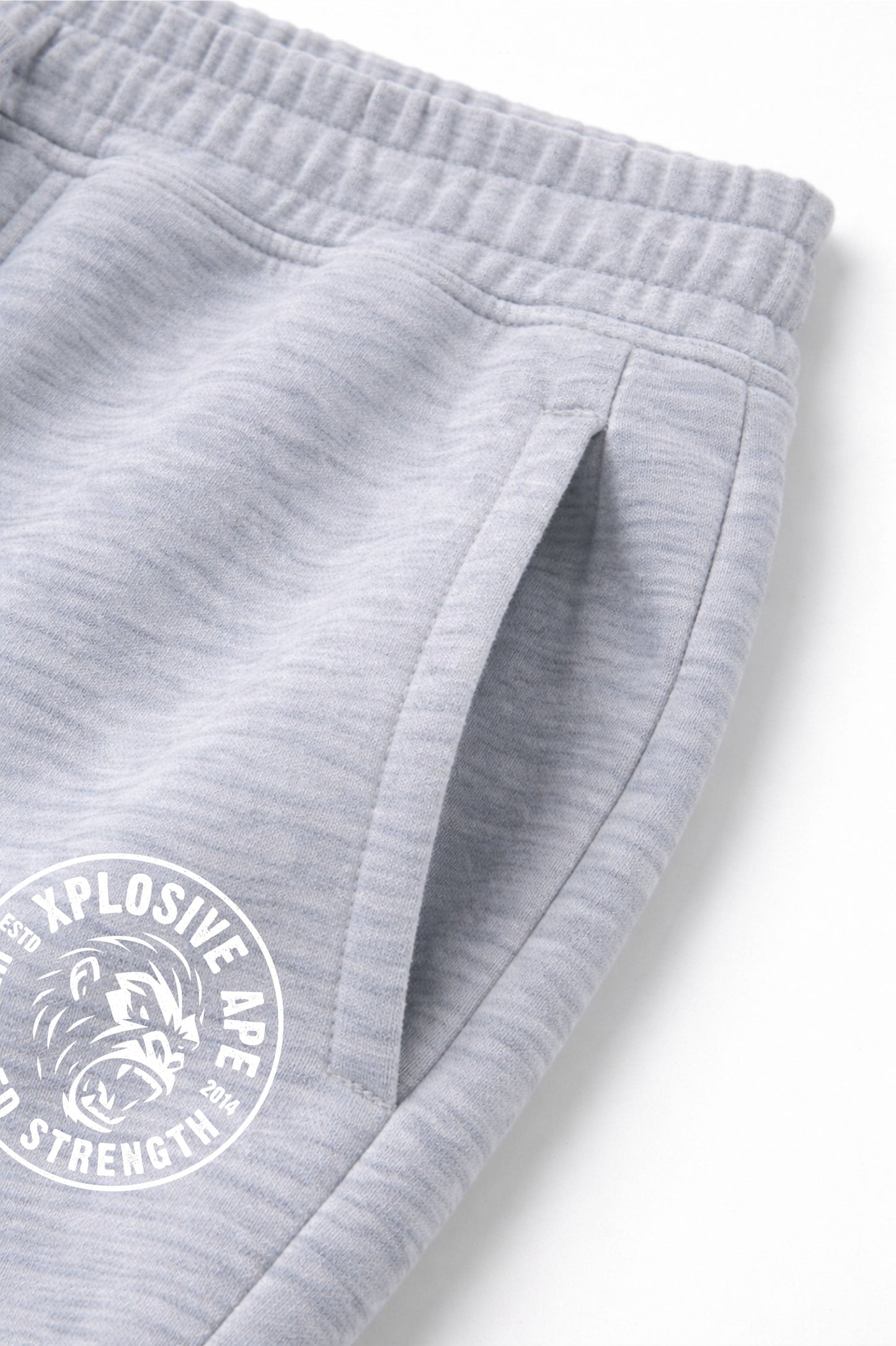 XAPE Uncaged Strength Joggers - Heather Grey