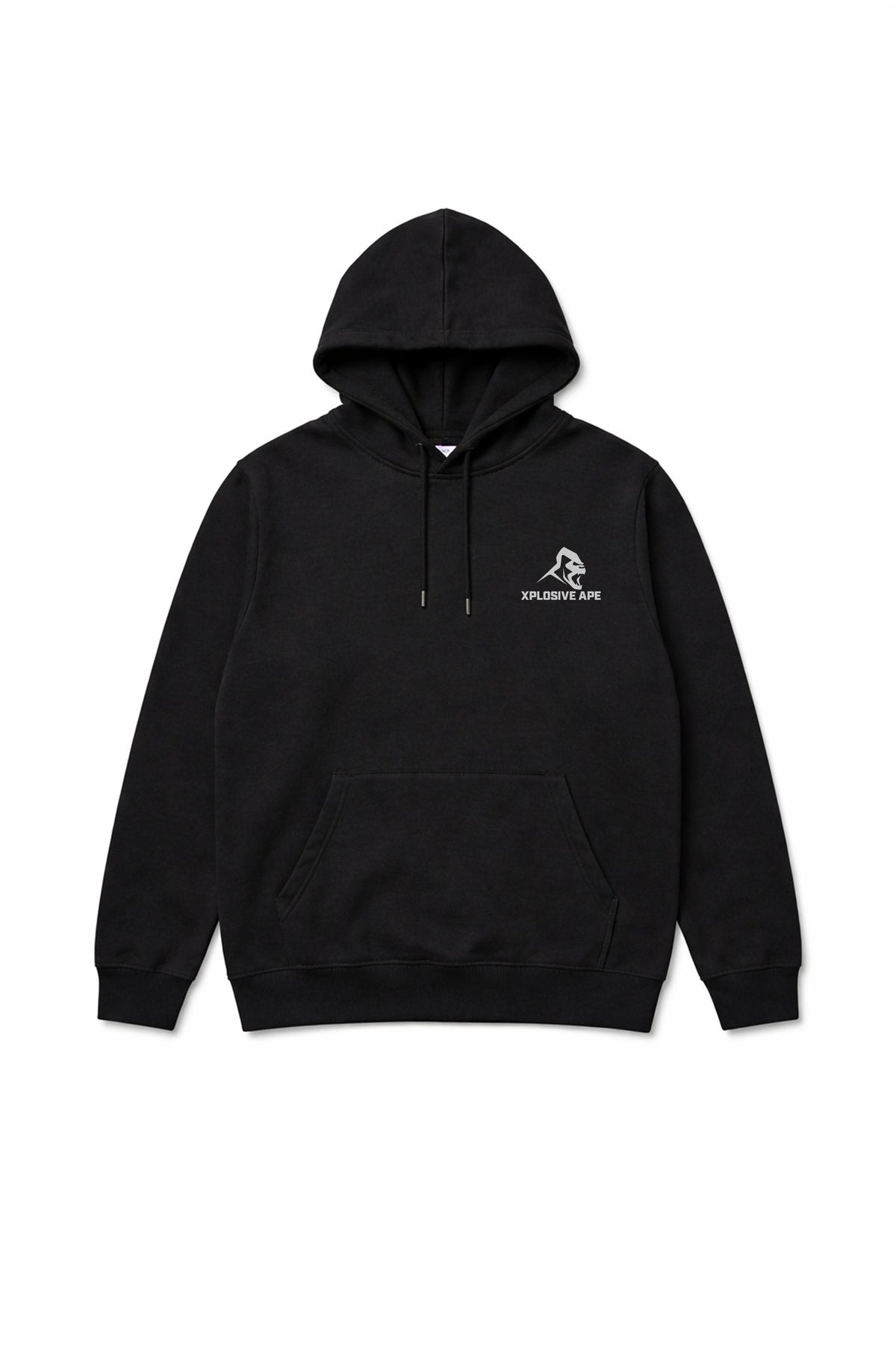 XAPE Uncrackable String Hoodie - Black