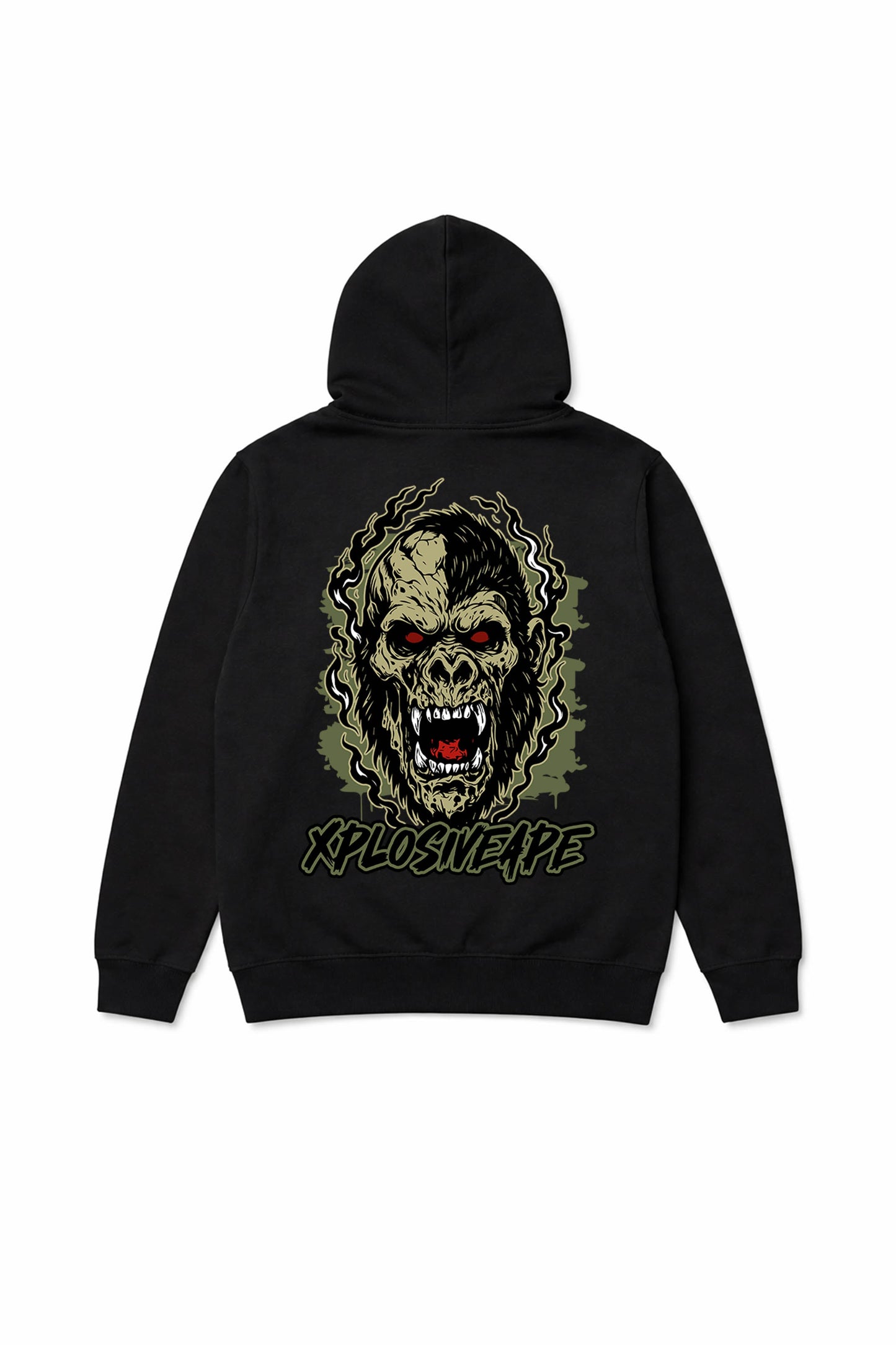 XAPE Undead String Hoodie - Black