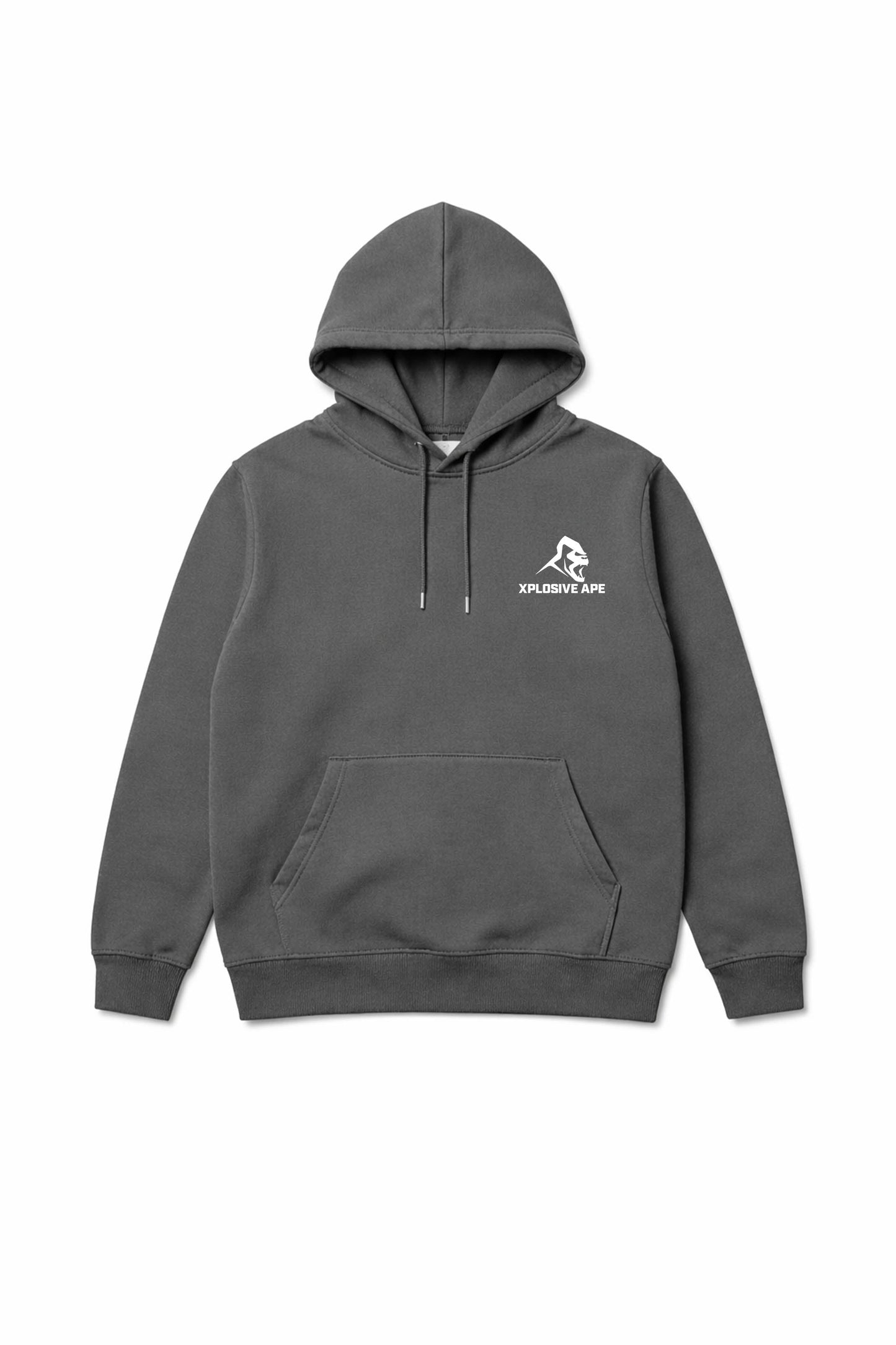 XAPE Undead String Hoodie - Charcoal