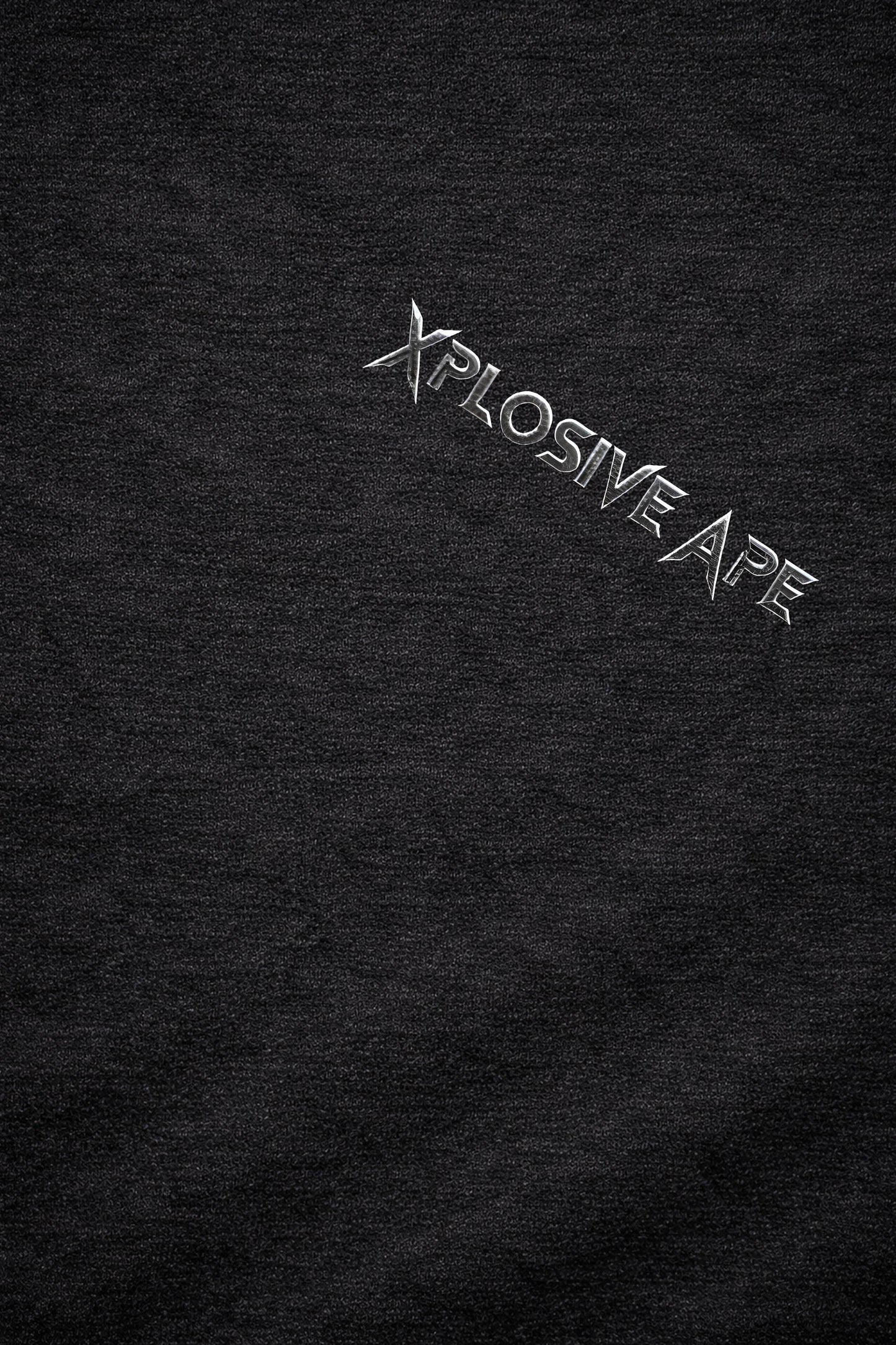 XAPE Warlord Crest String Hoodie - Black