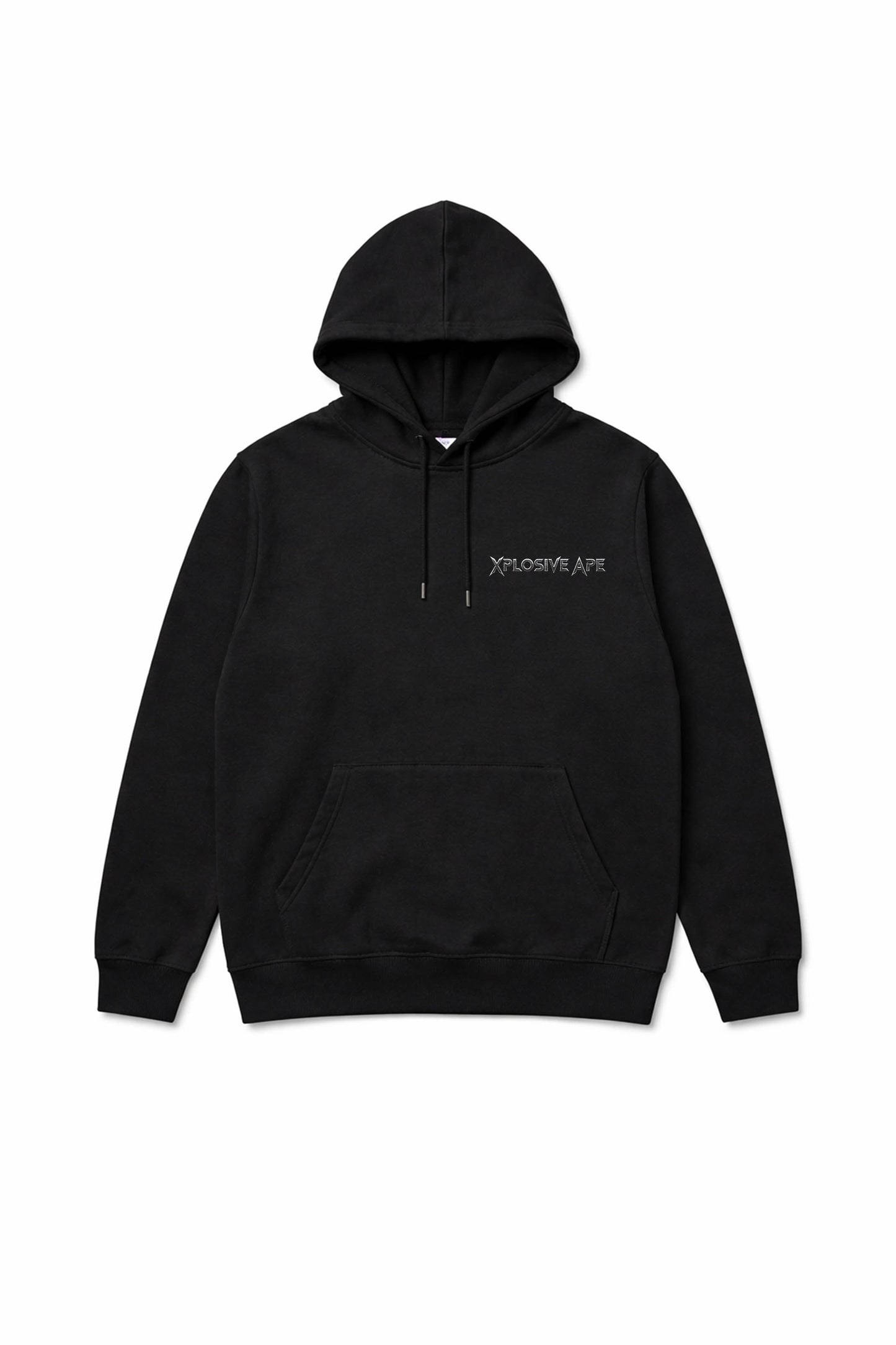 XAPE Warplate Shield String Hoodie - Black