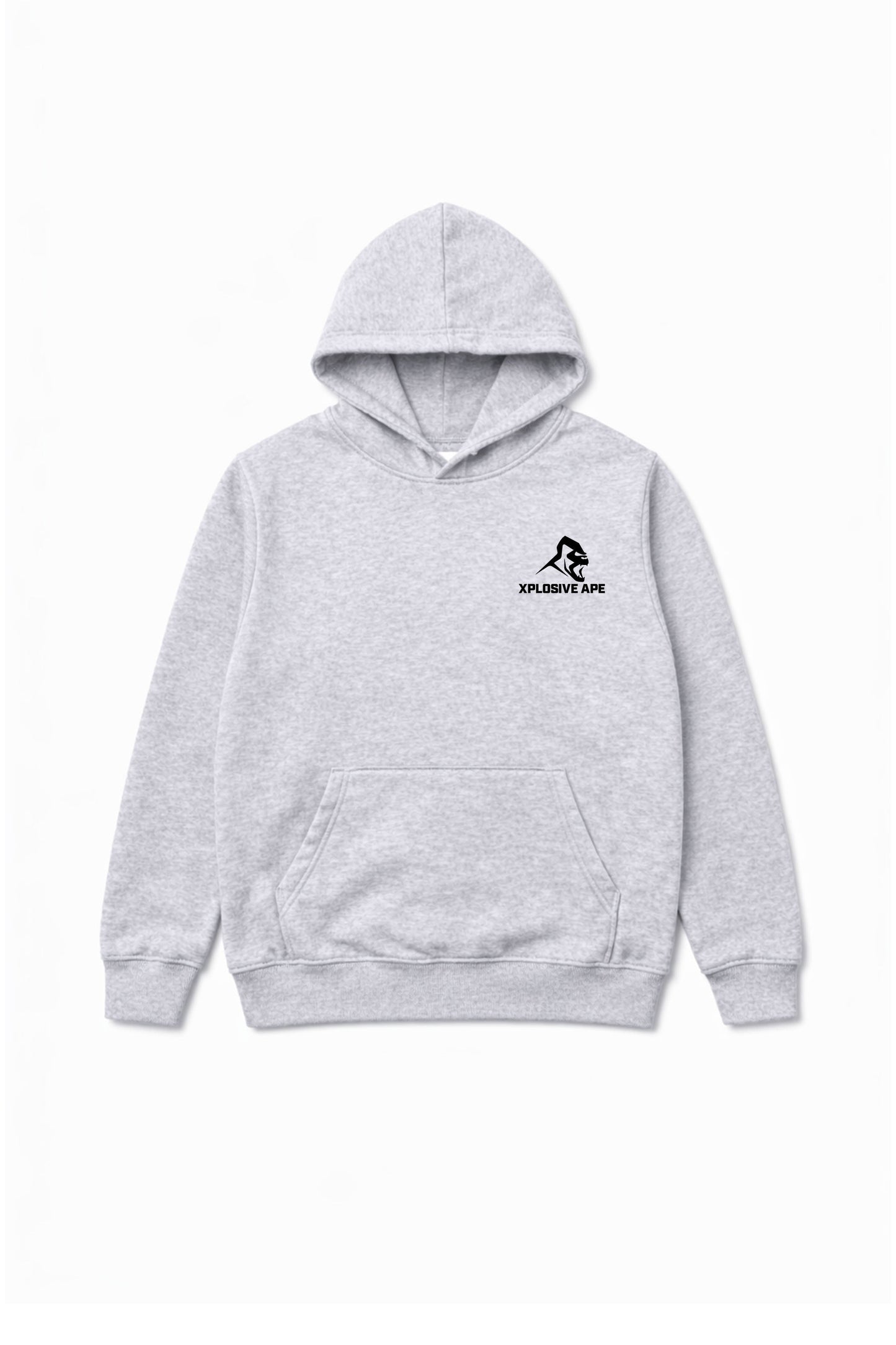 XAPE Wracked Hoodie - Heather Grey