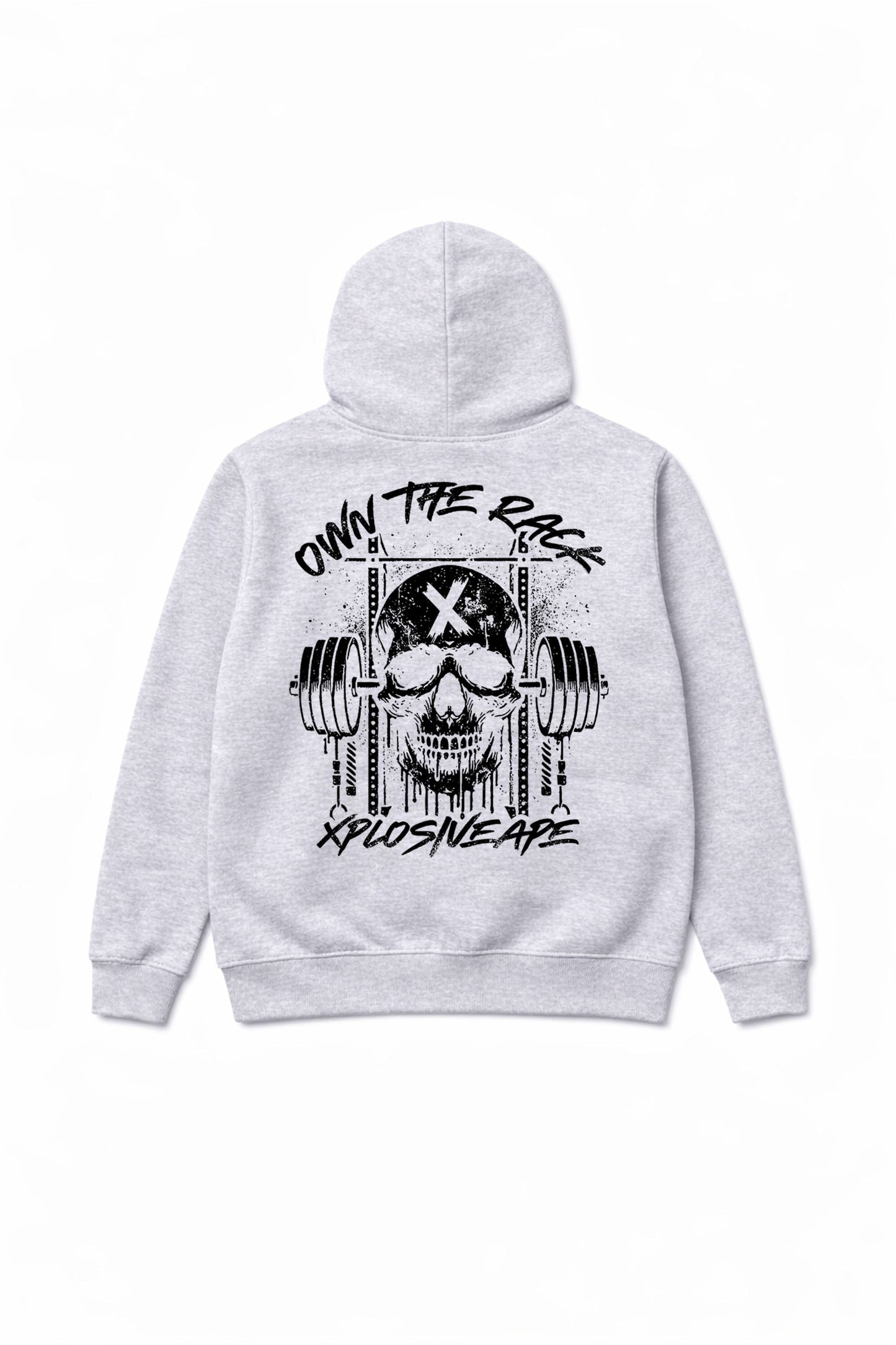 XAPE Wracked Hoodie - Heather Grey