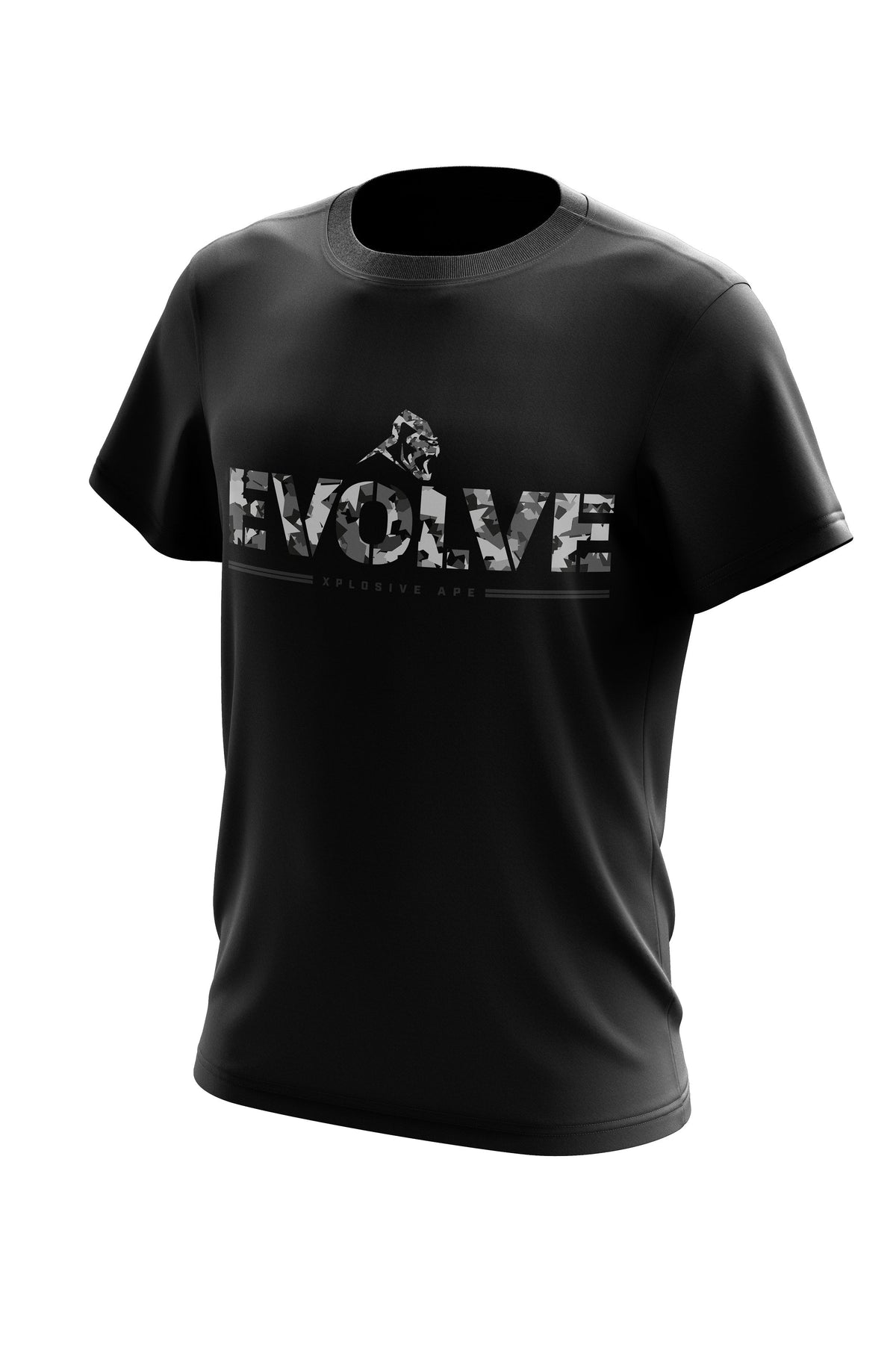 XAPE Evolve Camo Tee - Black