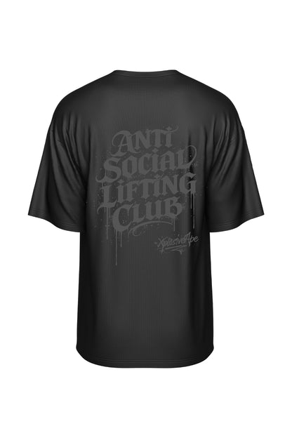 XAPE Club Oversized Tee - Black