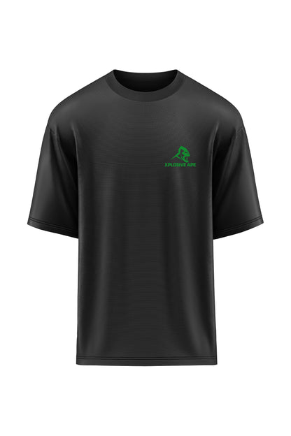 XAPE Division Oversized Tee - Black