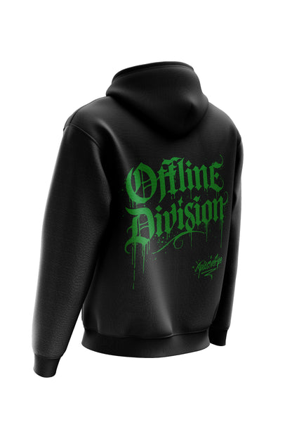 XAPE Division V3 String Hoodie - Black