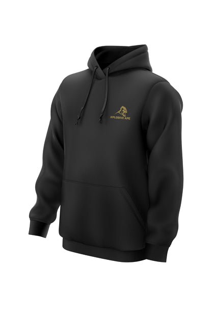 XAPE Content String Hoodie - Black