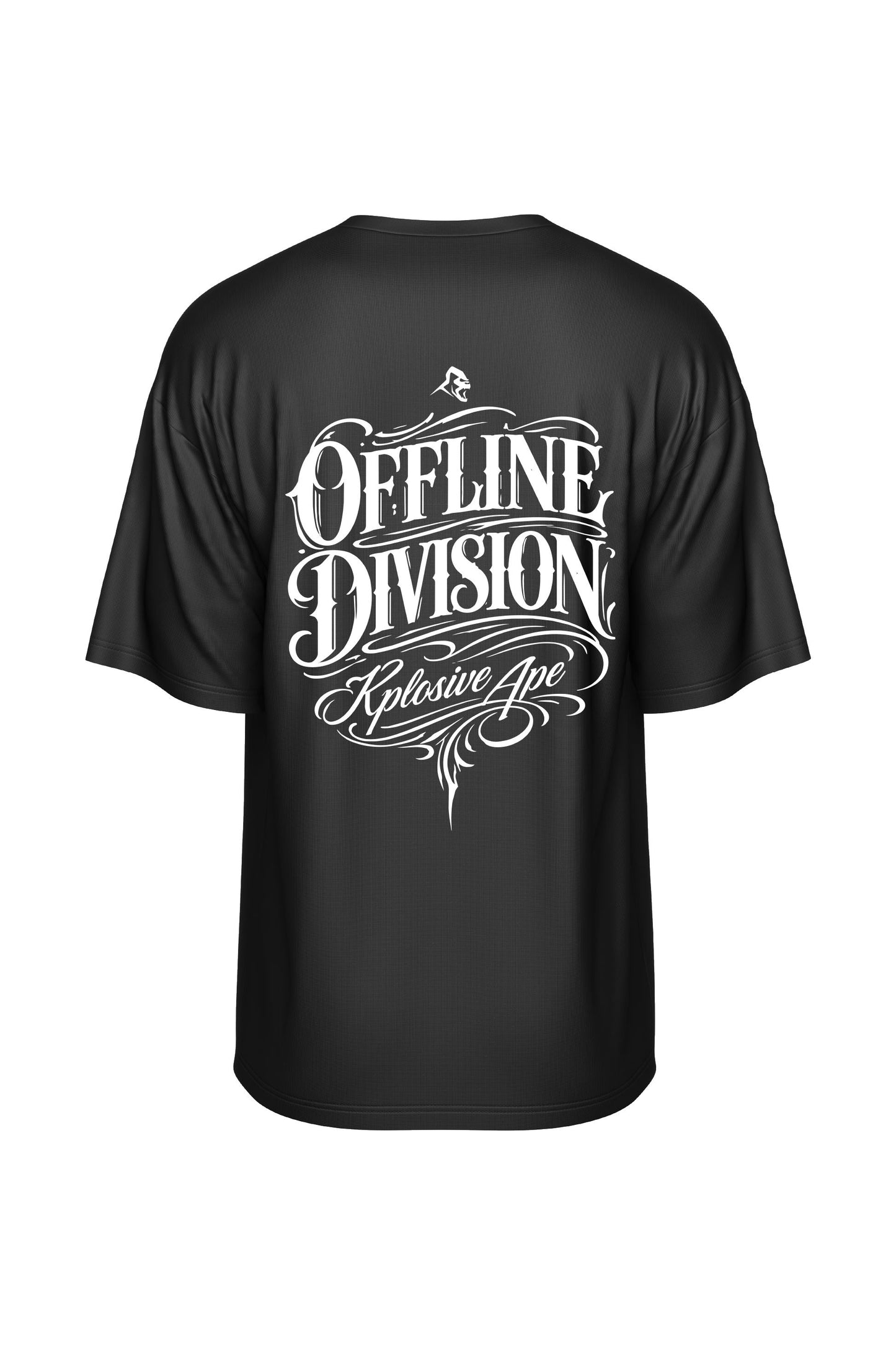 XAPE Offline Oversized Tee - Black