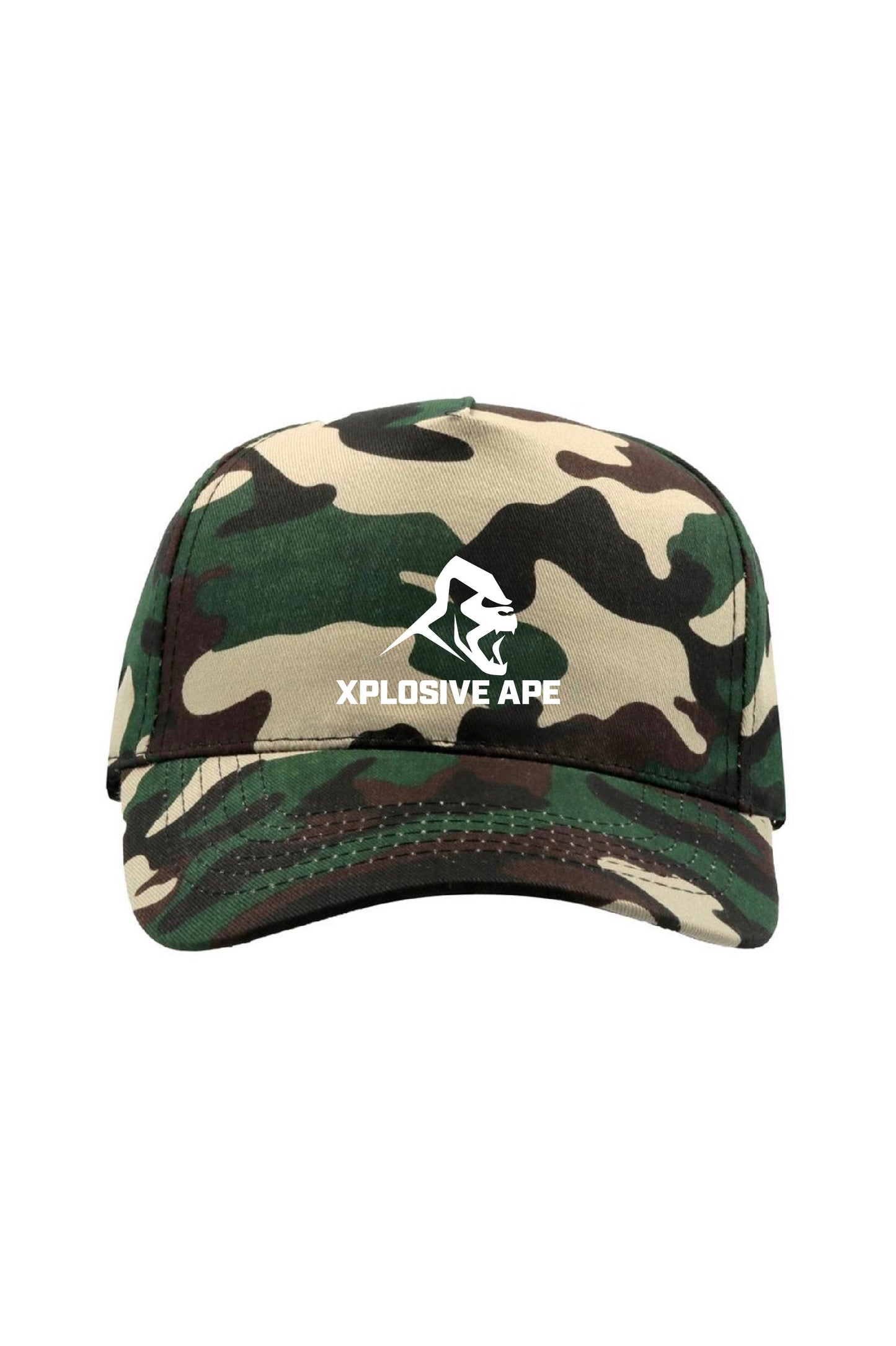 XAPE Apex Trucker Cap - Jungle Camo